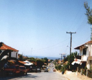 Nikiti main road